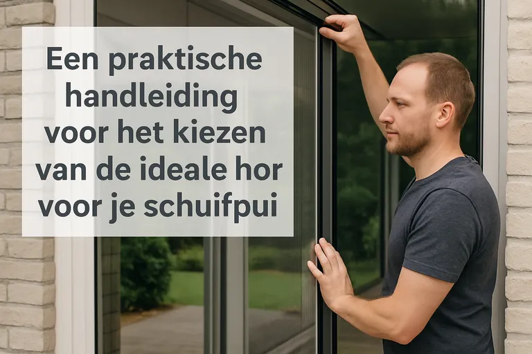 Een praktische handleiding voor het kiezen van de ideale hor voor je schuifpui
