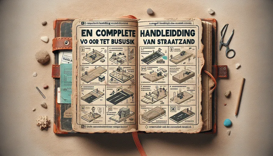Een complete handleiding voor het gebruik van straatzand